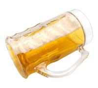 Générique Fausse Chope À Bière Amusante Taille | Double Paroi Fausse Tasse à Bière Amusante,Jouet Créatif de Farce pour Fêtes et Amusement pour Femmes, Hommes, Amis, Filles et