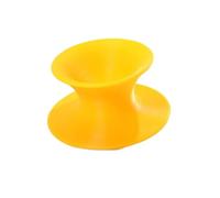 Générique Fauteuil Inclinable Rotatif Pivotant À 360 °, Chaise Rotative Sensorielle, Chaise Gyroscopique en Plastique PE Monobloc, for Hôtel, Supermarché en Plein Air(Yellow,73x93x63cm)