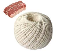 Générique Ficelle Alimentaire - 2 mm Résistante Solide 85 m,Ficelle à Viande et pâtisserie - Bricolage, Jardinage, Crochet, Tricot, Emballage Saucisse