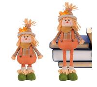 Générique Figurine D'épouvantail en Peluche - 21,25 Cm, en Tissu Rembourré