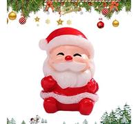 Générique Figurine Miniature du Père Noël - Décoration de Noël pour Étagère,Figurine de Collection pour Jardin Cuisine Étagère Table de Chevet,