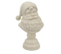 Générique Figurines De Père Noël, Ornement Demi-Corps, Statues en Résine, Buste De Père Noël, Décorations pour La Maison, pour Dortoir, Chambre, Appartement, Festival d'hiver