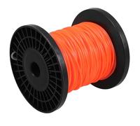 Générique Fil de Coupe-bordures Fil de Coupe pour Tondeuse à Gazon Nylon Orange, pour Tondre les Bordures Pelouse Champs, Facile à Utiliser