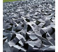 Générique Filet Camouflage Gris Protection Solaire, Toile Ombrage Exterieur 1m 1.5m 2.5m 3.5m 4m 5.5m 6m 7m 8m 10m 12m 20m Brise-Vue, Léger Roulé, pour Pergola, Jardin, Le Balcon(3x4.5 M)