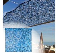 Générique Filet Camouflage Pergola Bleu mer 16.4 ft x 39.4 ft/196.9 in x 472.4 in/5x12 m Filet d'Ombrage Renforcé Voile d'ombrage pour pergola, Filet de Protection Solaire Militaire Grande Taille
