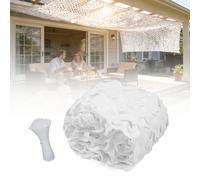 Générique Filet de Camouflage Voile Extérieur pour Pergola, Protection Solaire et Brise-Vue Toile Camouflage, 2x2m 3x4m 4x5m 5x6m 6x8m 12x20m Woodland Couverture Camouflage Filet Net