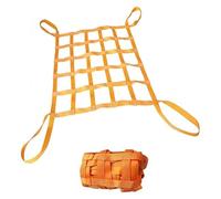 Générique Filet de Levage Haute résistance - Sac de Levage pour palettes 1,5 x 1,5 m, Maille de 10 cm, capacité de Charge de 2 tonnes, Sangles Robustes pour Le Chargement et Le déchargement sécurisés
