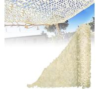 Générique Filets de Camouflage Beige 1.5x8m,Filets de Camouflage pour la Chasse et Le Camping, Filets d'ombrage, parapluies, décorations, bâches de Protection, Housses de Voiture - Tissu Oxford 210D
