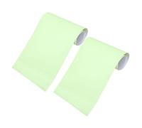 Générique Film Lumineux Autocollant 2pcs PET Vert Clair pour Voiture et Bureau, Film Phosphorescent, Applications DIY Polyvalentes, Découpe Facile, 19.69x11.81in
