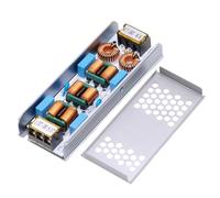 Générique Filtre Anti-Bruit Mince Anti-interférences électromagnétiques Circuit de Double Protection AC110-250V 6 / 10A Filtre d ' interférence électromagnétique