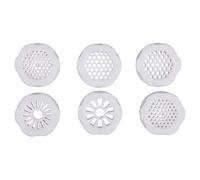 Générique Filtre pour Robinet Blanc en Plastique 6 Pièces Mousseur Économiseur D'eau et Protection Anti-éclaboussures Cuisine et Logement Temporaire