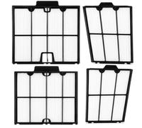 Générique Filtres 9991467-R4 compatibles Dolphin S200 S300i, kit 4 pièces | Panneaux filtrants ultra-fins lavables, cadre renforcé, pour robots de piscine compatibles.