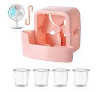 Générique Fixation de ventilateur Cool Breeze, dispositif de refroidissement de glacière à suspendre, adaptateur de refroidissement par brume pour cour, toit, balcon, espace événementiel de festival