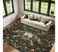 Générique Fleurs Oiseaux Tapis Salon 200x300cm William Morris