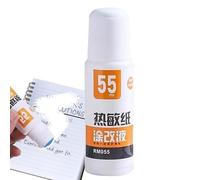 Générique Fluide Correcteur Pour Papier Thermique - Liquide Éliminateur En Forme Stylo - 55 Ml/30 Ml Effaceur de Confidentialité et d'Écriture pour Garçons, Hommes et