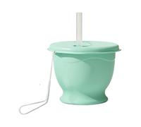 Générique Foldable Water Cup | Straw Wrist Strap Included 150ml | Travel Foldable Silicone Water Cup - for Juice Beverage Kids Adults Teens Students Beach Picnic School