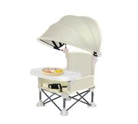 Générique Folding Dining Chair Portable Seat with Removable Tray