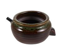 Générique Fontaine en Céramique pour Aquarium et Bonsaï, Facile à Installer et Entretenir, pour Jardin Zen Miniature ou Patio, Dimensions 11x7,5x5,7 Cm