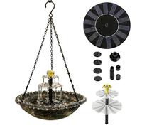 Générique Fontaine Solaire pour Oiseaux avec Pompe et