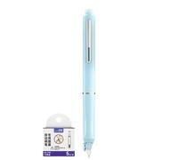 Générique Fountain Pen, No Leaking Retractable Fountain Pens,0.38mm Fine Nib Refillable Ink Cartridges for Calligraphy Sketching Drawing Doodling Journaling Diary 1.8x1.5x15cm