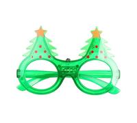 Générique Fournitures de fête de Noël à LED Lunettes Accessoires de célébration de Noël Lunettes Décoration d ' intérieur Remplisseurs de sacs cadeaux lumineuses festives pour les