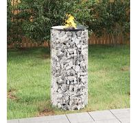 Générique Foyer en Gabion Ø 50 cm Fer galvanisé,Maison & Jardin, Cheminées, Argent (Poids 8.15KG)