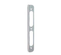 GACHE EQUERRE ZINGUE BICHROMATE BOUT ROND RETOUR 16MM HAUTEUR 170MM
