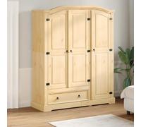 Générique Garde-Robe Corona 151,5x52x186 cm Bois de pin Massif,Meubles,Armoires & Meubles de Rangement,Armoires,Brun,75 KG,4012160