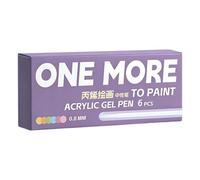 Générique gel acrylique rétractable 6 pièces 0, 8, Fantasy color | De Dessin En Acrylique Pour