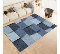 Générique Géométrie Solide Tapis 60x90cm Illusion D'optique Antidérapant Poils Bas Moquettes Sol Décoration Durable Doux Machine Tapis pour Balcon Couloir Manger Entrée 13y64