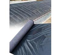 Générique Géotextile Imperméable avec Membrane PE et Feutre Non Tissé | Isolation Thermique pour Serre, Toiture, Talus, Chaussée et Travaux de Construction(400g 9.8x33.0ft)