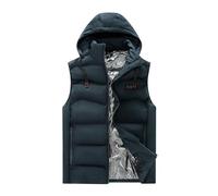 Générique Gilet De Travail sans Manche Homme,Hommes Automne Et Hiver Double ContrôLe 9 Combinaison Chauffante Thermostatique Gilets Chauffant éLectrique Veste Chauffante Maillot De Corps