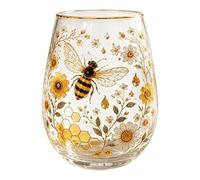 Générique Glass Tea Cup - Floral Pattern Coffee Mug, 3.19x4.53 Inches Vintage Tea Glasses with Flower Handle, Aesthetic Coffee Cup, Clear Beverage Glassware, Borosilicate Drinkware for Home Cafe