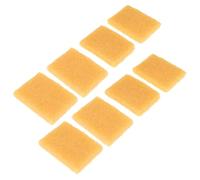 Générique Gomme à Colle Ronde en Caoutchouc Jaune, Lot de 8 Pièces