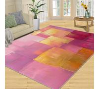 Générique Grand Tapis Graffiti 3D Lavable 200 x 290 cm pour Salon, Doux à Poils Bas, antidérapant, pour Chambre à Coucher, décoration d'intérieur
