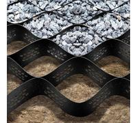 Générique Gravier de 10 cm de Hauteur - Stabilisateur de Gravier 1,8 x 10 m pour Dalles de Fondation, renforcement et contrôle de l'érosion des sols, Durable pour allées et chemins