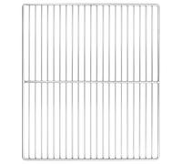 Générique Grille de Barbecue avec poignées rectangulaire 45x40 cm en Acier Inoxydable 304,Arts de la Table & Arts culinaires,Accessoires Petit électroménager,Argent,1.7 KG,42008312