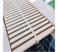 Générique Grille de Drainage de Piscine en PVC de qualité supérieure - Grille de trop-Plein de 25 cm, Disponible en Plusieurs Tailles, Design Blanc résistant pour Une Gestion Efficace de l'eau