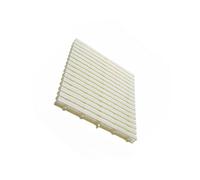 Générique Grille De Piscine D'épissure Couleur D'os, Couverture Drainage Tranchée Épissable À Cinq Trous, for Le Sortie Intérieur/extérieur(40cm/1pieces)