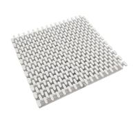 Générique Grilles de Drainage de Piscine à emboîter - Filtre de Protection antidérapant en Plastique pour gouttières, allées, terrasses et patios - 18 x 100 cm, Lot de 5