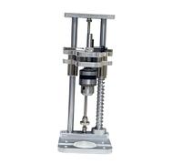 Générique Guide de Perçage Vertical avec Adaptateur Portable et Outil de Positionnement Précis, Fabriqué En Acier Robuste, Adapté Aux Travaux de Perçage.