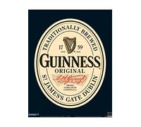 Générique Guinness - Label - 40X51 Cm Affiche/Poster