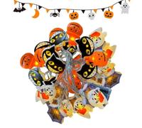Générique Guirlandes Lumineuses Halloween Décoration De Fête Effrayante Et