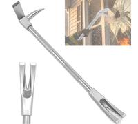Générique Halligan Tool 3 en 1, extracteur de Clous Robuste en Acier forgé, Barre de Levier de Pompier de 30"/36"/24" avec Fourche à Pointe de Hache, Pied de biche à entrée forcée(78cm)