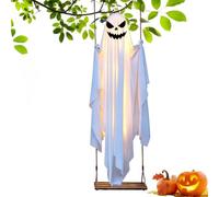 Générique Halloween Swing Ghost Light Up Battery Powered Porch Decoration