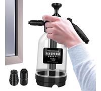Générique Hand Pressurized Foam Sprayer - Manual Snow Foams Cannon Water, Soap Sprayers Cleaning Tool for Car Wash Detailing Care | Ideal for Automotive Garden Patio Household Washing Equipment
