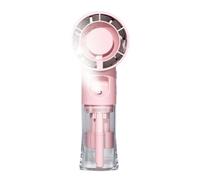 Générique Handheld Misting Fan - 4 Speeds Silent Rechargeable Misting Gadget, 2.36x1.81x6.29 inch Personal Handheld Fan for Outdoor Indoor Travel Overseas Beach Summer Car Home Use