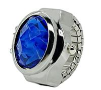 Générique Horloge à Bague, bagues de Montre pour Femmes - Montre à empilage de mouvements - Anneaux empilables de Mouvement créatif, Montres à Anneaux de Panier réglables pour Femmes et Hommes
