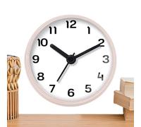 Générique Horloge étanche pour Douche Réveil à Piles avec Ventouse Murale | Horloge murale de cuisine Pour Salle De Bain, Intérieur, Cuisine, Sauna, , Piscine, Appartement, Dortoir
