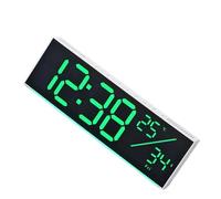 Générique Horloge Murale LED Multicolore pour résidences, Horloge Programmable, Grand écran d ' observabilité, Pont Moderne, Mur LED Moderne